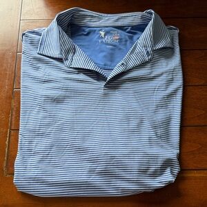 Fairway & Greene Men's Blue Striped Shirt